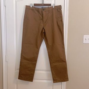 Tommy Hilfiger Khaki Chino Pants 36x30 worn once custom fit